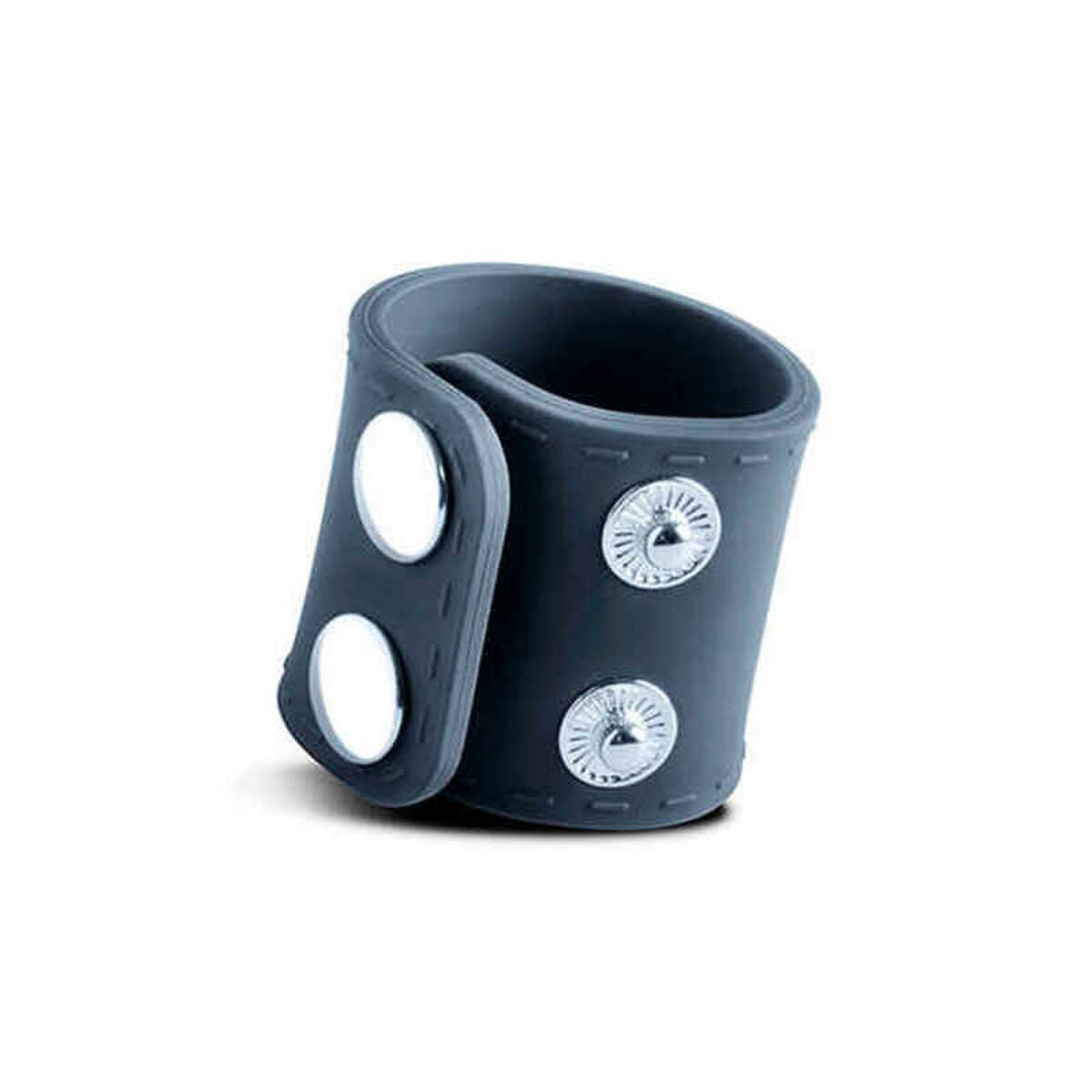 Anillo para el pene Boners talla S/M de silicona gris, ajuste cómodo y estimulación prolongada