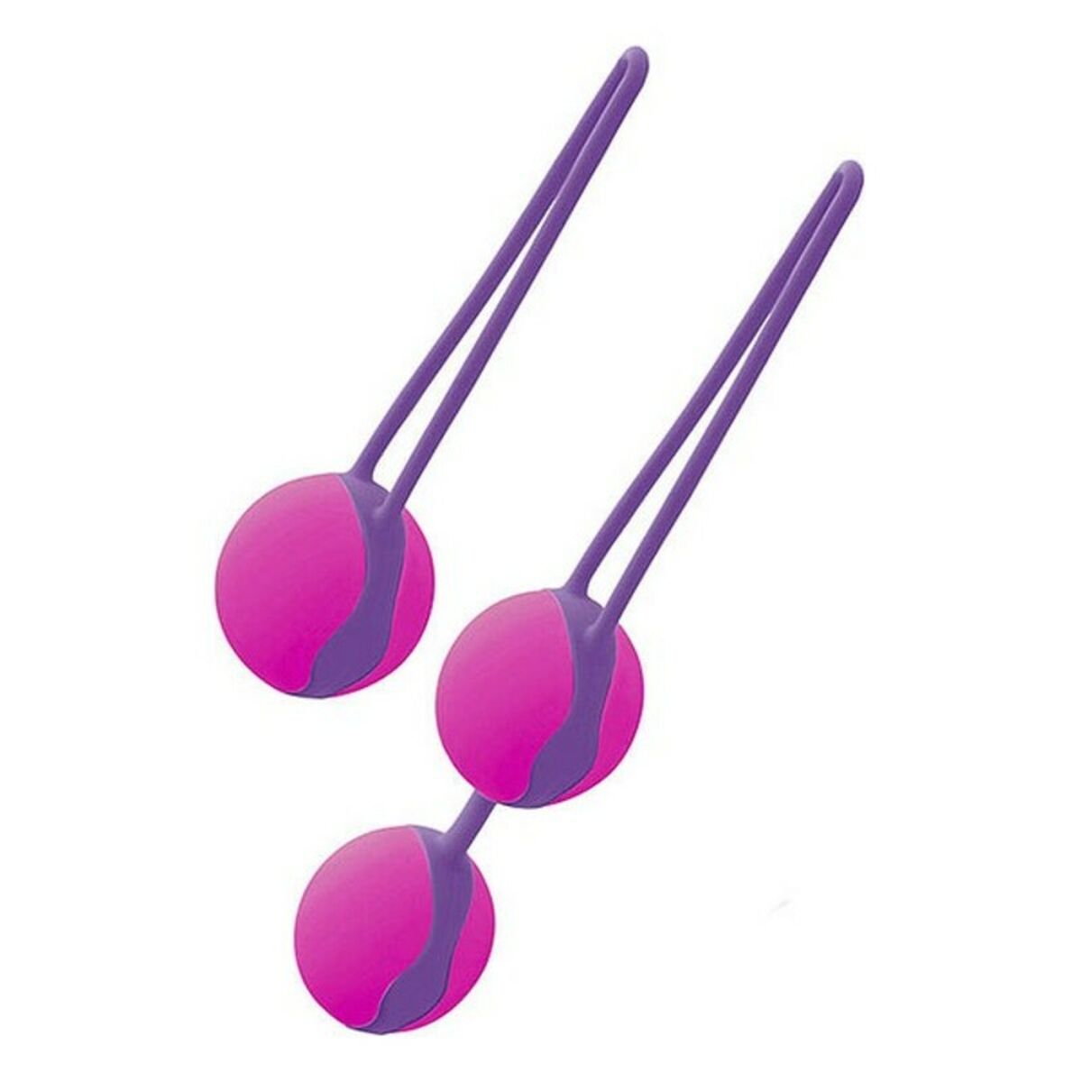 Bolas chinas Liebe Love Balls rosa de silicona suave para fortalecer el suelo pélvico