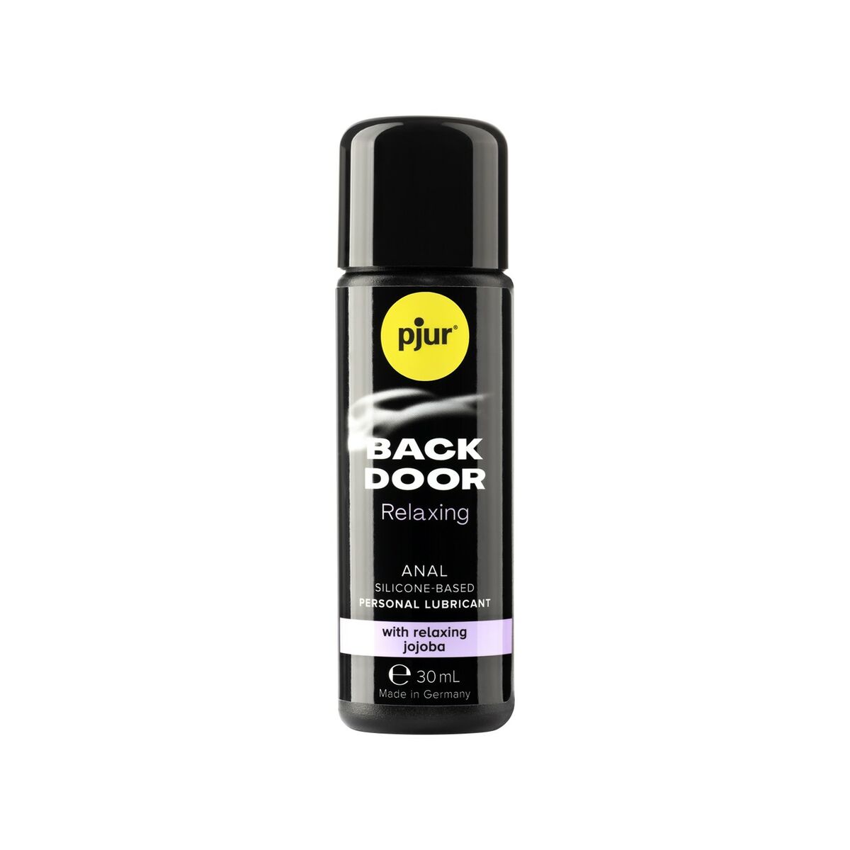 Gel de Silicona Relajante Back Door Anal with Jojoba 30 ml, lubricante anal premium compatible con preservativos, textura aterciopelada.