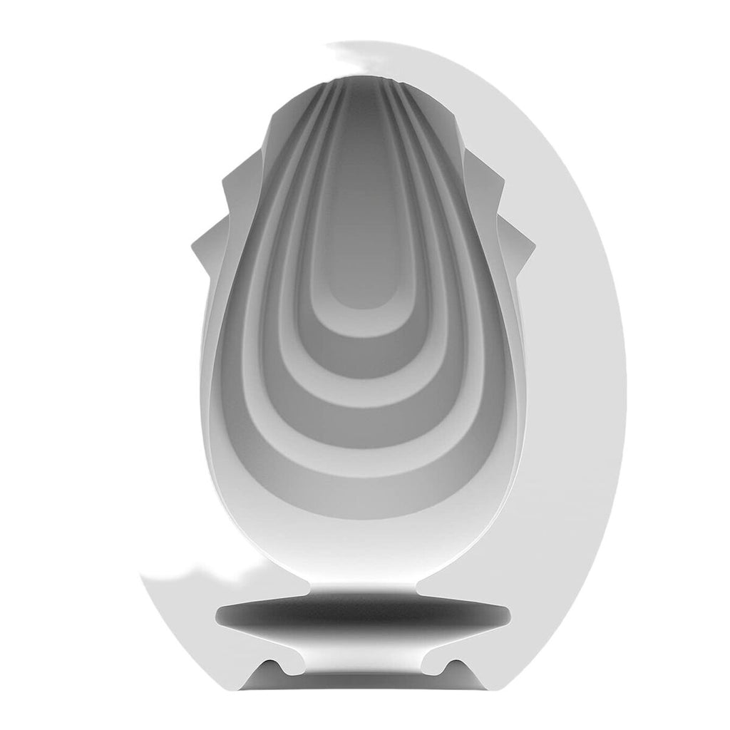 Huevo Masturbador Satisfyer Savage  pack de 3, fabricado en TPE premium, diseño ergonómico y discreto para placer masculino.
