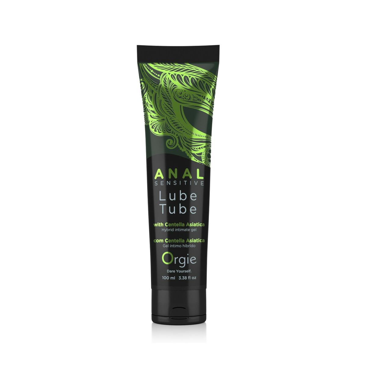 Lubricante Anal Sensitive Lube Tube Orgie 100 ml, textura duradera y suave, compatible con juguetes eróticos y envío discreto.