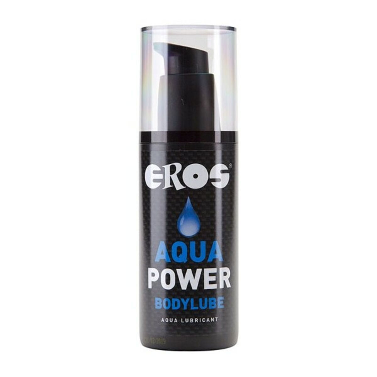 Lubricante Con Base de Agua Agua Power Body Lube Eros 125 ml base de agua dermatológicamente probado fabricado en España