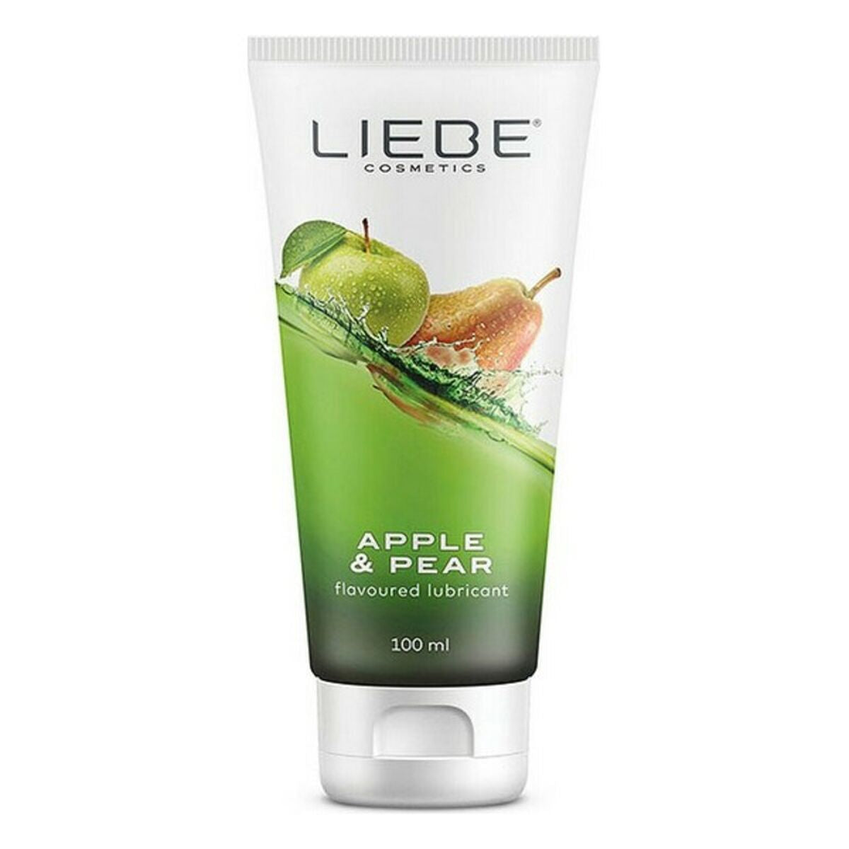 Lubricante Con Base de Agua Apple and Pear Liebe 100 ml comestible sabor manzana y pera fabricado en España
