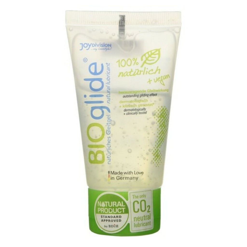 Lubricante Con Base de Agua Bio Glide Joydivision 40 ml vegano ecológico base agua compatible con preservativos