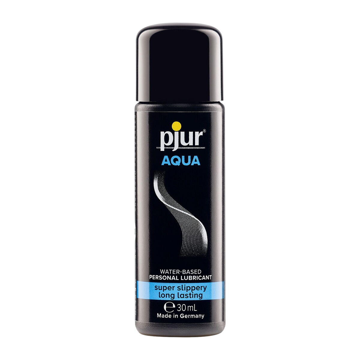 Lubricante Con Base de Agua Super Slipper Long Lasting Pjur 30 ml, textura ligera y natural, compatible con preservativos y apto para piel sensible.