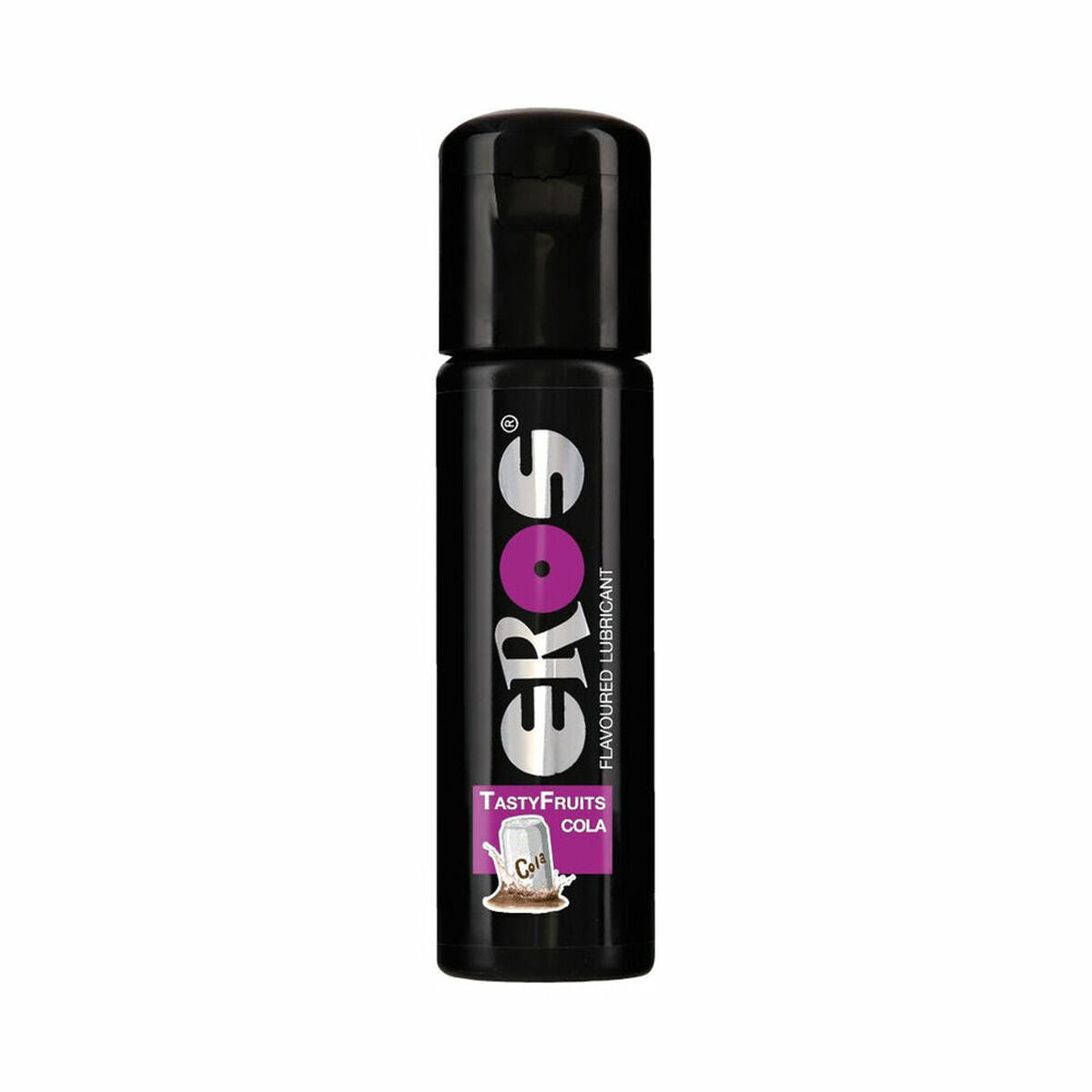 Lubricante Con Base de Agua Tasty Fruits Coca-Cola Eros 100 ml compatible con preservativos y juguetes íntimos