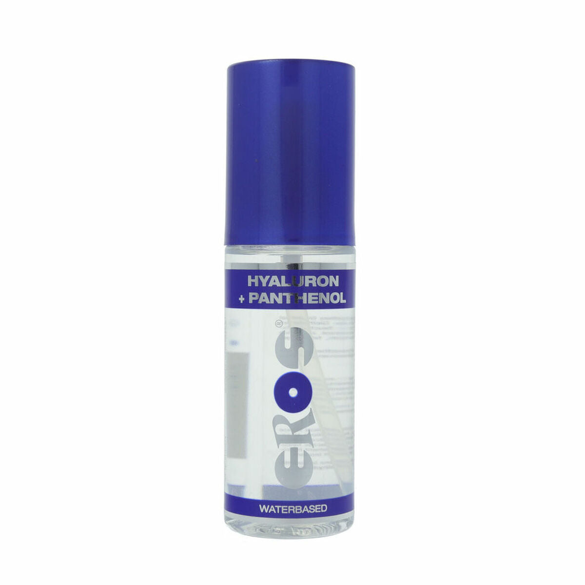 Lubricante Con Base de Agua Ácido Hialurónico Panthenol Sin aroma Eros 100 ml hidratante y compatible con preservativos
