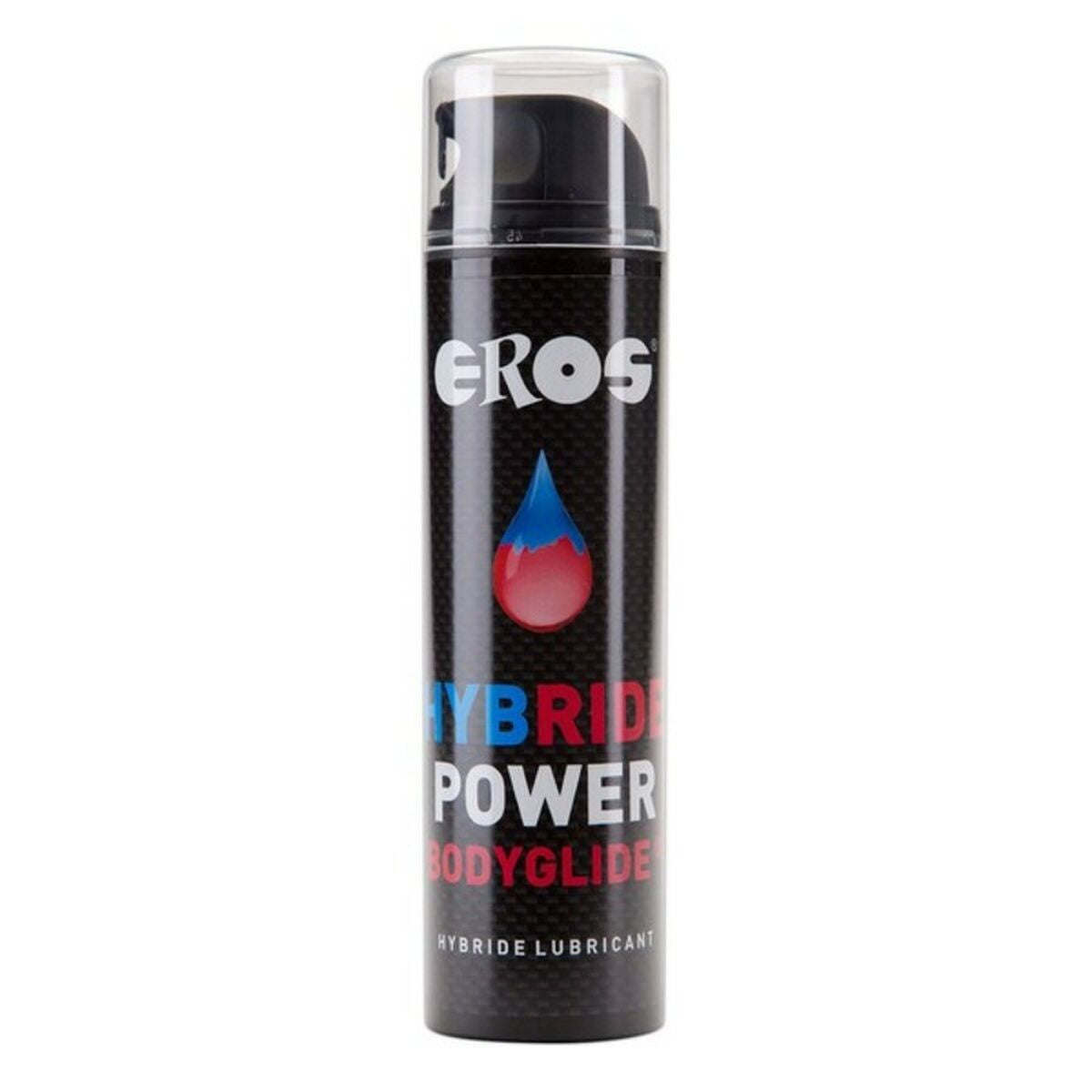 Lubricante Híbrido Hybride Power Body Glide  Eros 200 ml base agua y silicona fabricado en España