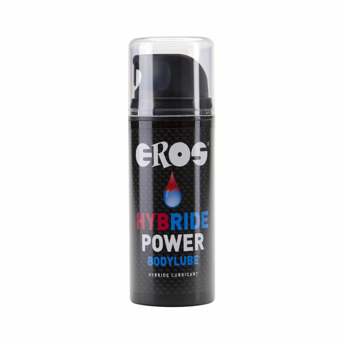 Lubricante Híbrido Power Body Lube Eros 100 ml de silicona y agua compatible con preservativos y juguetes íntimos