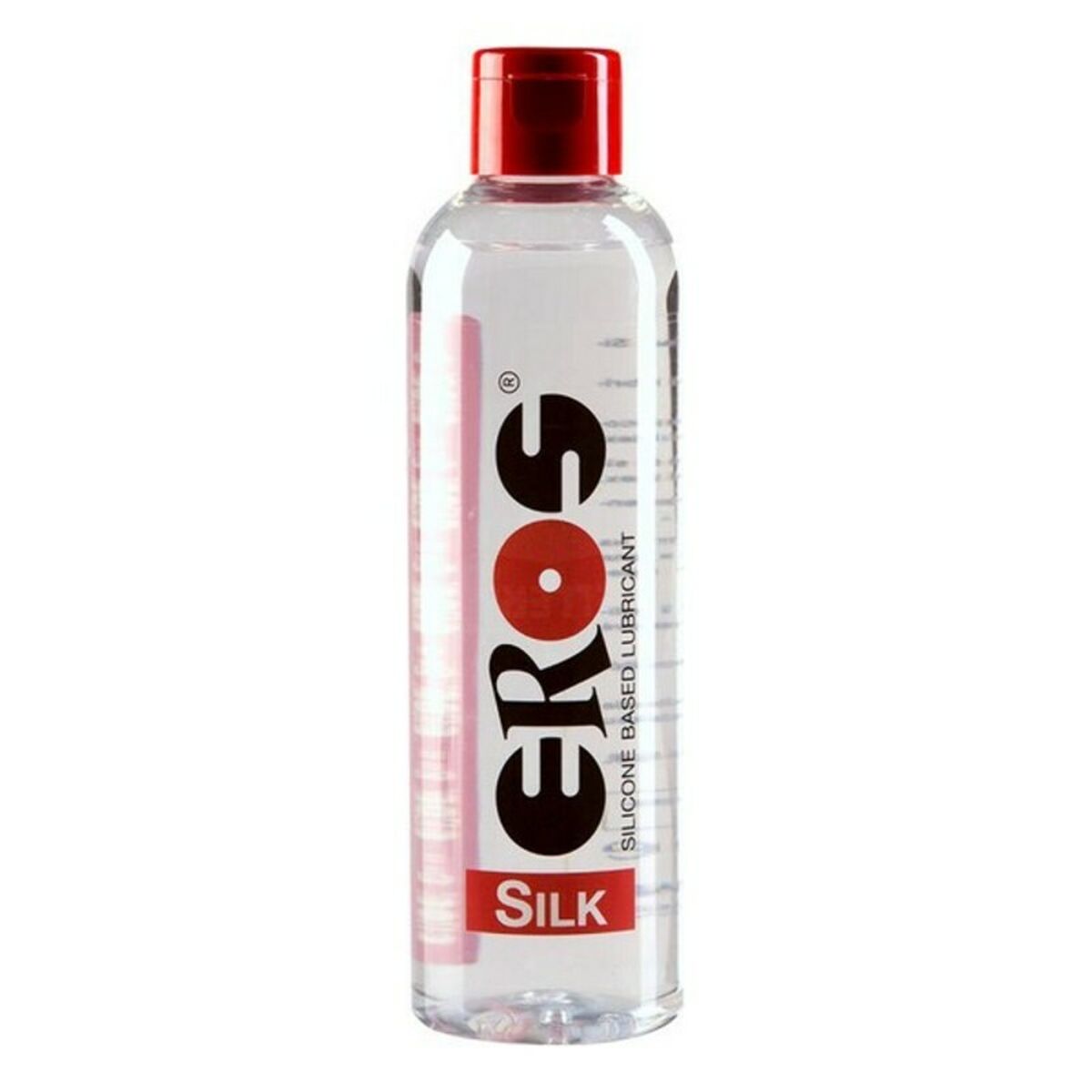Lubricante de Silicona Silk Eros 100 ml compatible con látex y juguetes sexuales dermatológicamente probado