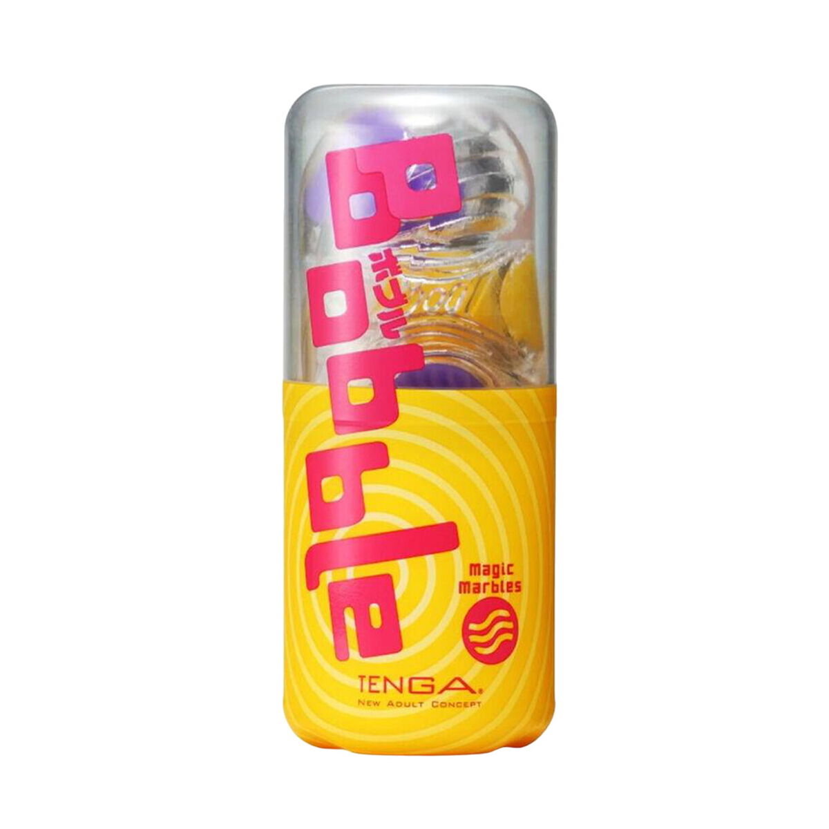 Masturbador Tenga Babble Magic Marbles  ergonómico fabricado en polipropileno premium, diseño flexible y discreto para placer seguro y personalizado.