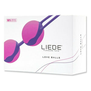 Bolas chinas de silicona en blanco y rosa para ejercicios Kegel y fortalecimiento del suelo pélvico femenino