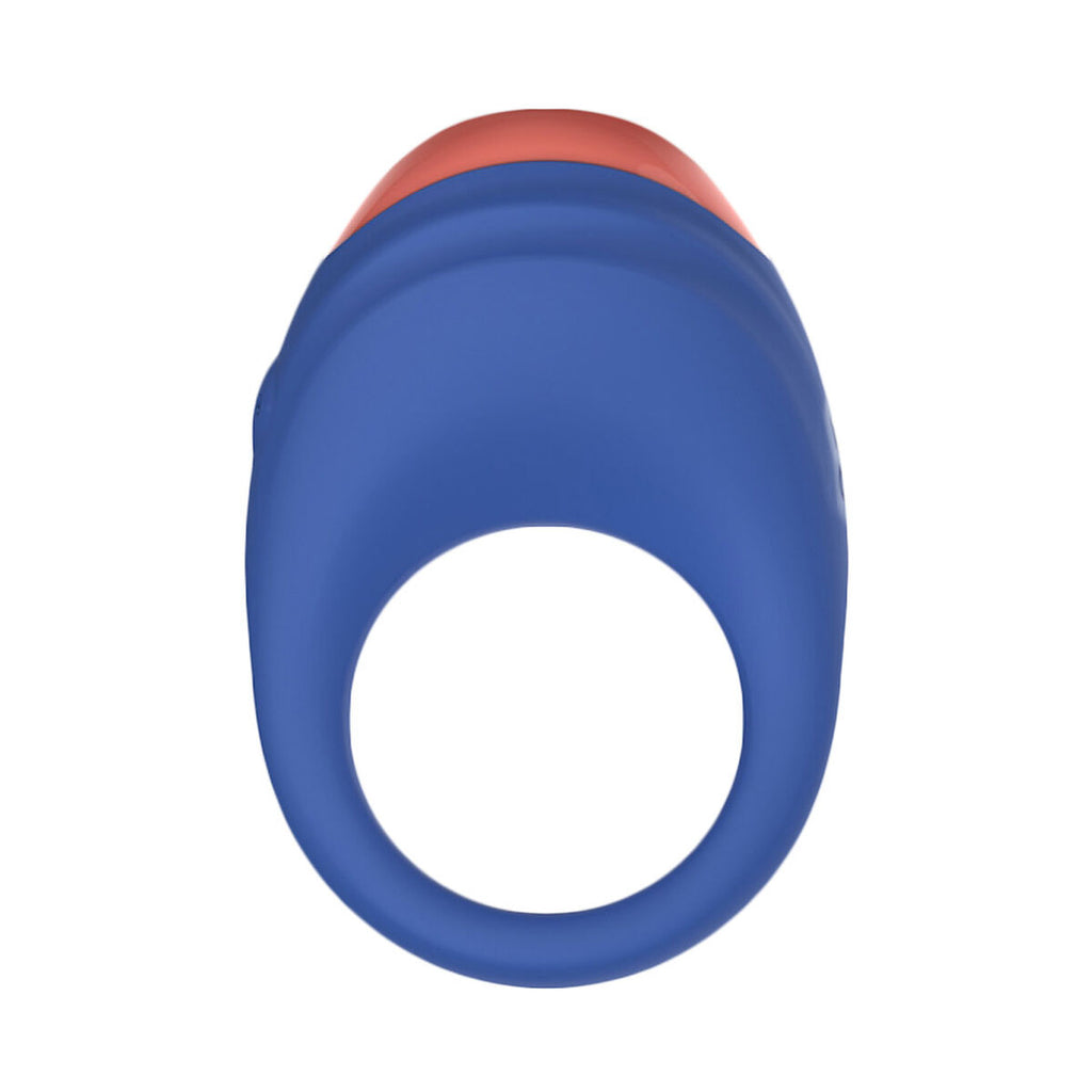  Anillo vibrador para pene FeelzToys RRRING Dinner Date, silicona suave, 10 modos, recargable e impermeable