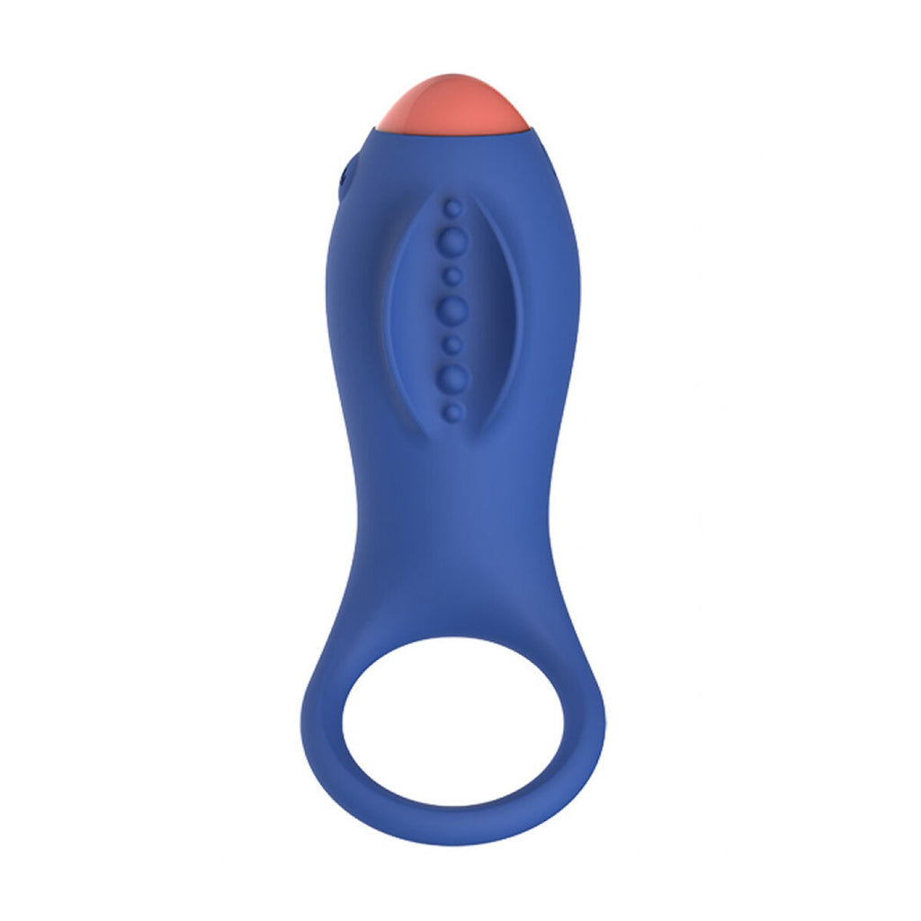  Anillo vibrador FeelzToys RRRING One Nighter con 10 modos, silicona suave, 31 mm, impermeable y recargable por USB