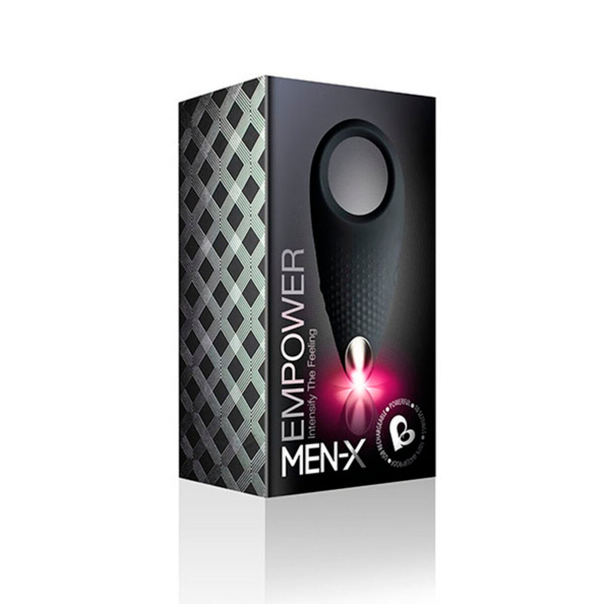  Anillo vibrador para el pene Rocks-Off negro con 10 modos de vibración, silicona suave y diseño ergonómico para estimulación en pareja