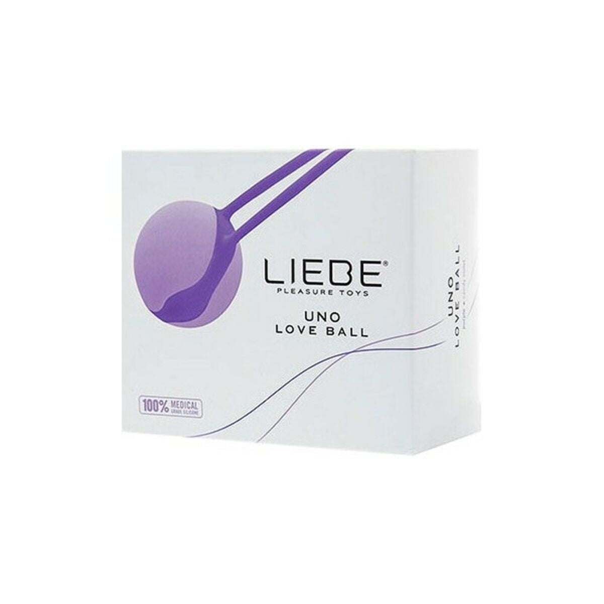 Liebe Love Balls en silicona rosa, bolas chinas suaves para fortalecer el suelo pélvico