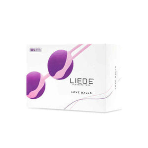Bolas chinas Liebe de silicona rosa, ejercitador íntimo para fortalecer la musculatura vaginal y pélvica