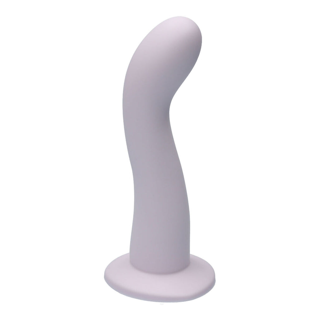Dildo Ylva & Dite rosa de silicona médica con ventosa compatible con arnés