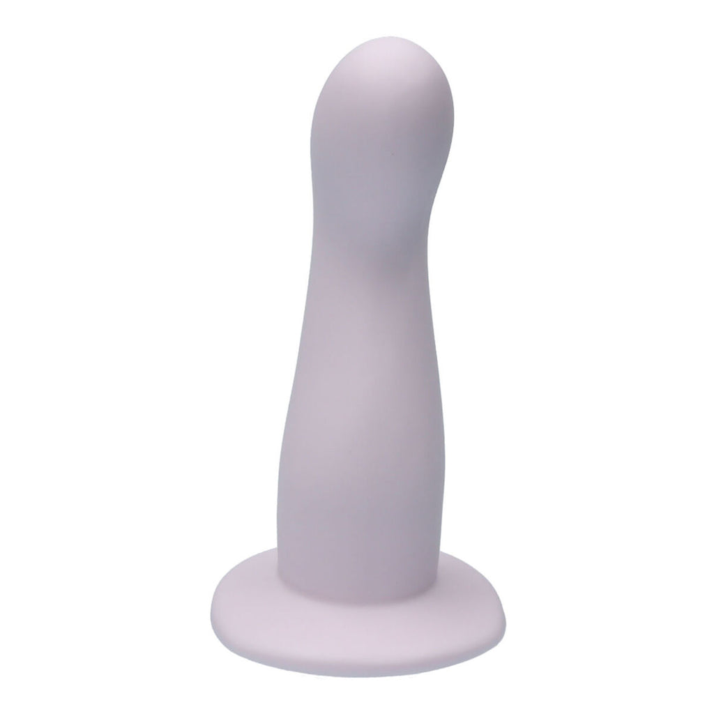 Dildo Ylva & Dite Rosa de silicona con ventosa, flexible, resistente al agua y compatible con arnés.