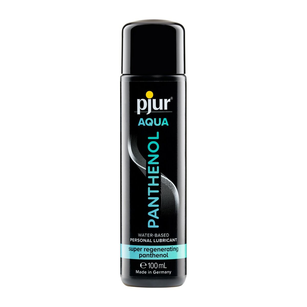 Lubricante con base de agua Panthenol Pjur 100 ml, fórmula suave y duradera, compatible con preservativos y envío discreto