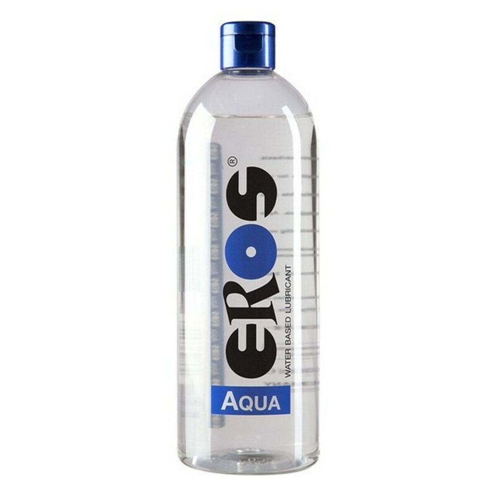 Lubricante Eros base de agua 1 litro sin aroma ni grasa compatible con preservativos y juguetes sexuales