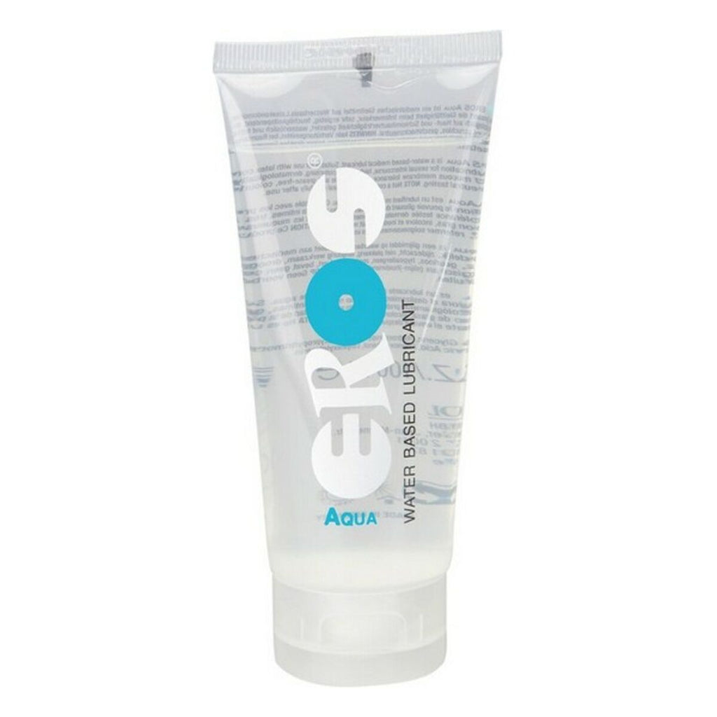 Lubricante Eros base de agua 100 ml sin aroma ni grasa compatible con preservativos y juguetes sexuales