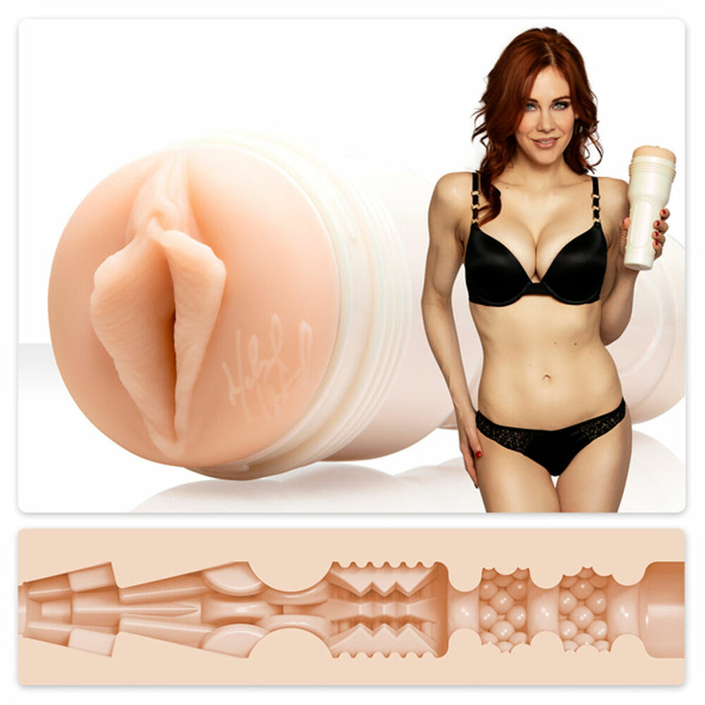 Masturbador Fleshlight Maitland Ward Beige silicona realista resistente al agua envío discreto