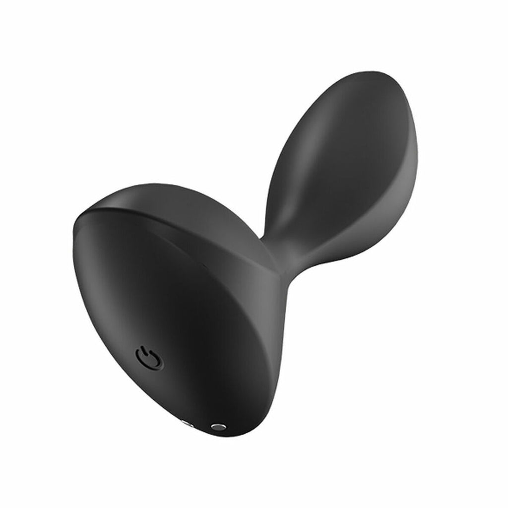 Plug anal Satisfyer Sweet Seal negro, silicona premium, diseño ergonómico y 100% resistente al agua para una experiencia segura y placentera.