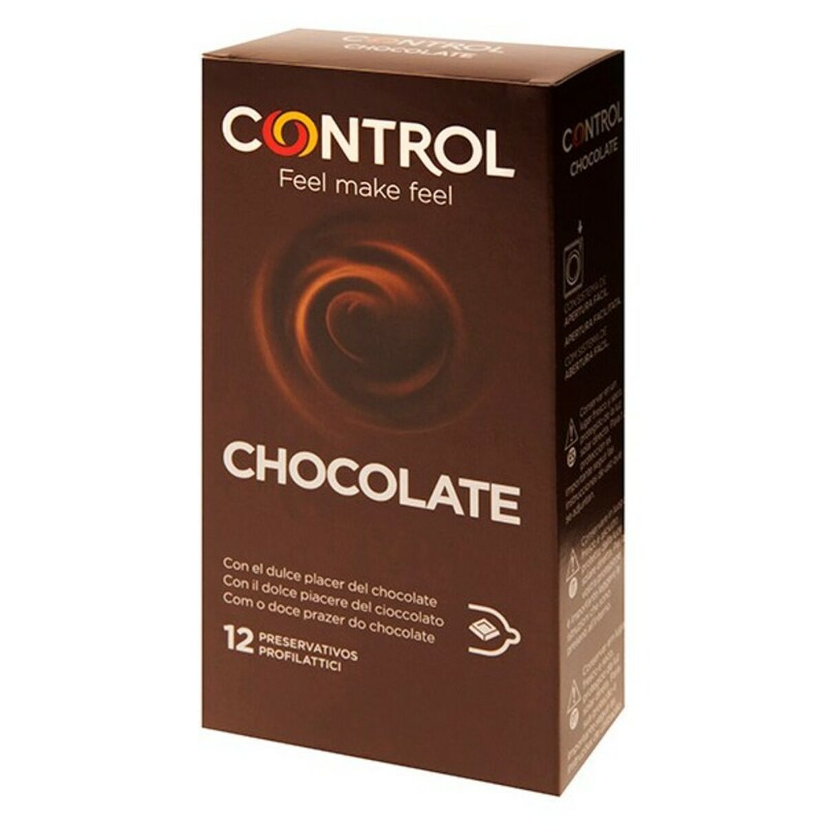Preservativos Control Chocolate 12 unidades aroma chocolate envío discreto