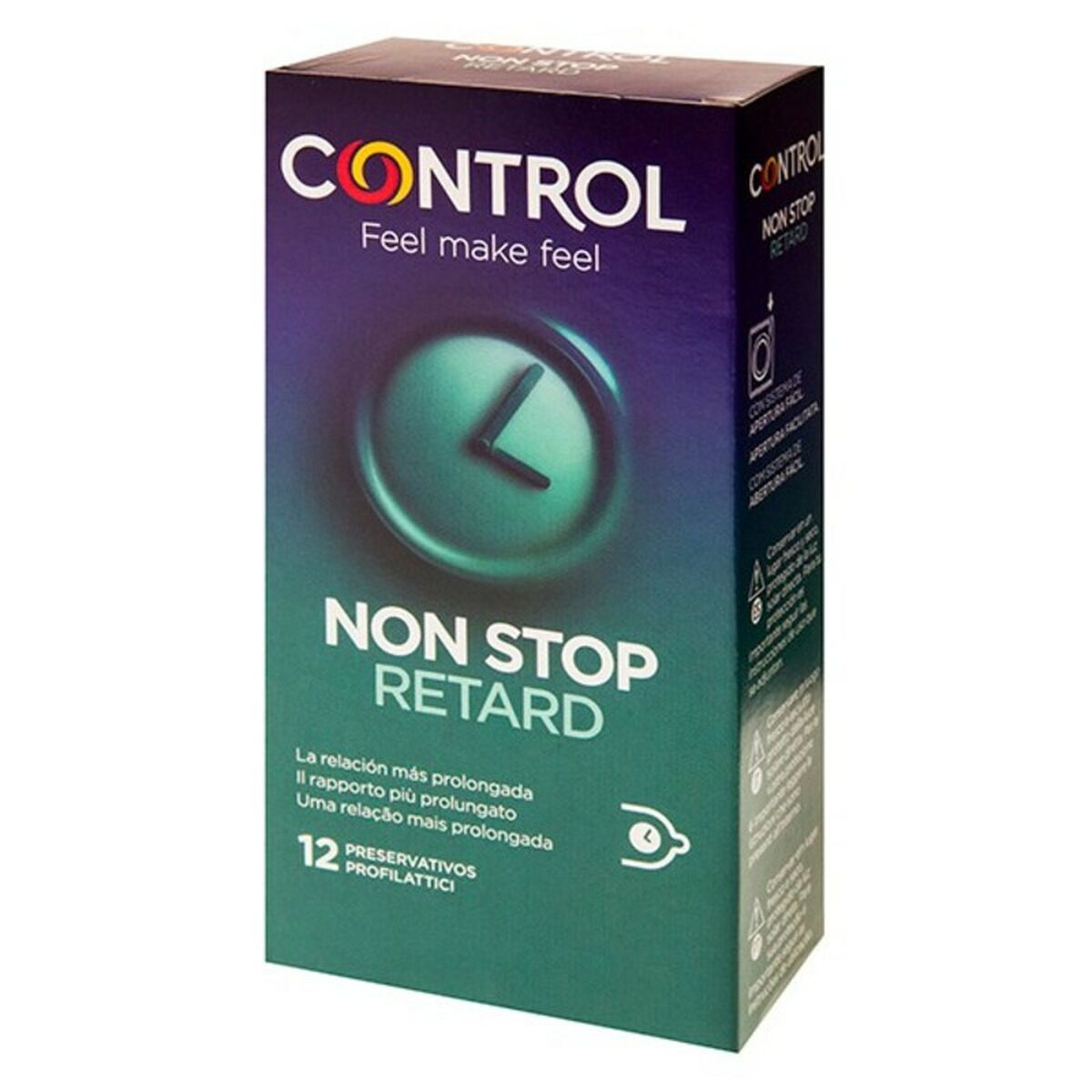 Preservativos Control Non Stop Retard 12 unidades efecto retardante envío discreto