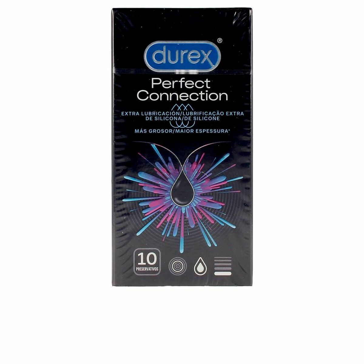 Preservativos Durex Perfect Connection 10 unidades látex natural envío discreto