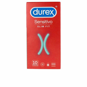 Preservativos Durex Sensitivo Suave Slim Fit 10 unidades látex natural envío discreto