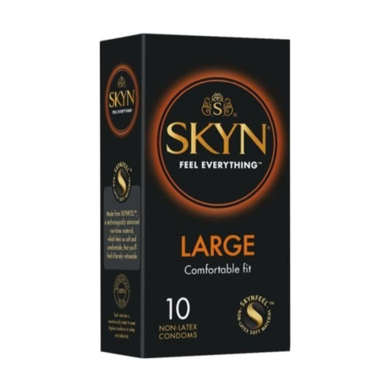 Preservativos Manix Skyn Feel Everything King Size 10 unidades sin látex veganos envío discreto