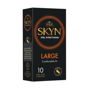Preservativos Manix Skyn Feel Everything King Size 10 unidades sin látex veganos envío discreto
