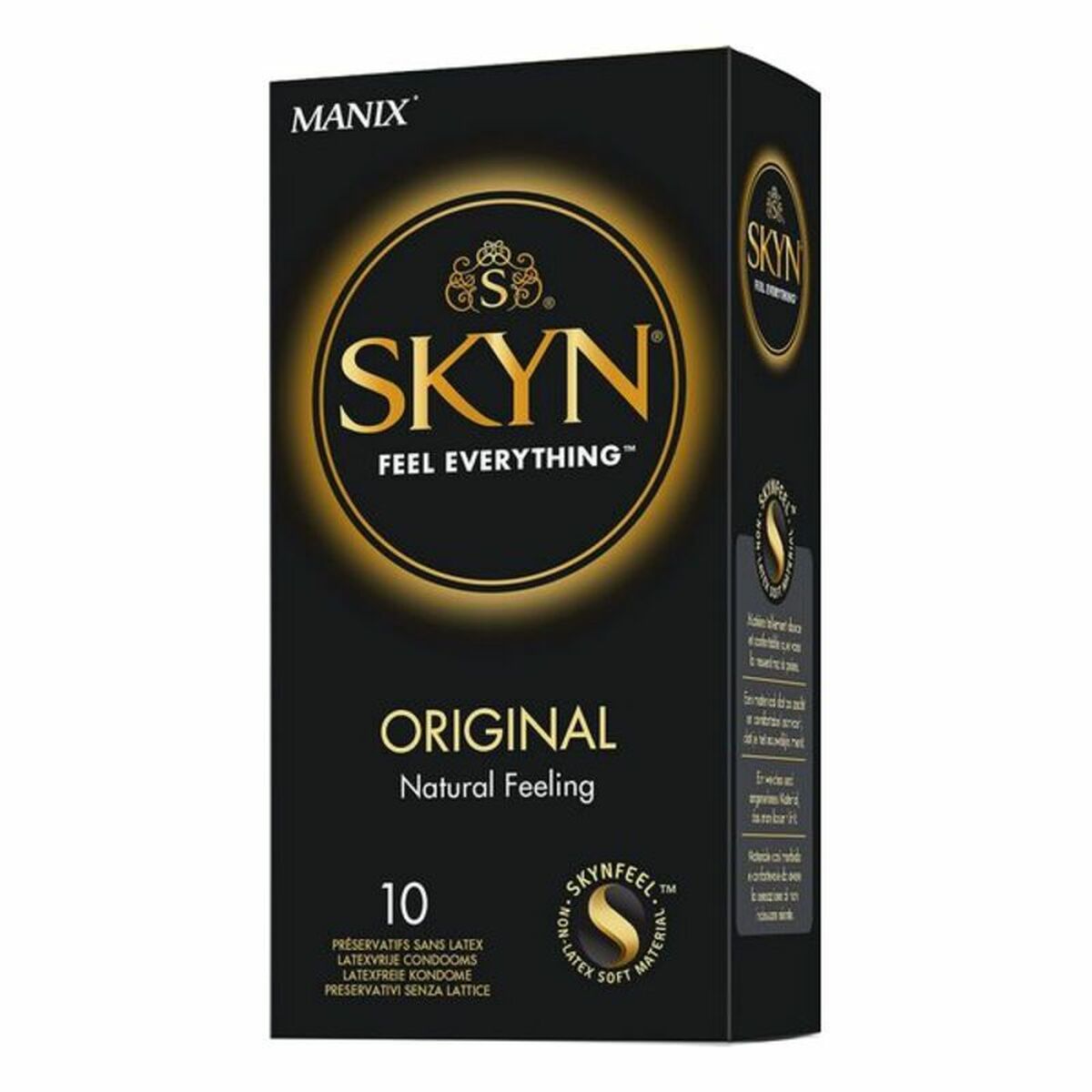 Preservativos Manix Skyn Original 10 unidades sin látex envío discreto