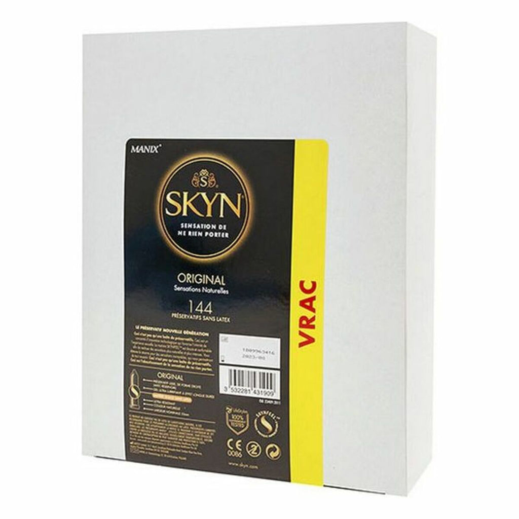 Preservativos Manix Skyn Original 144 unidades sin látex veganos envío discreto