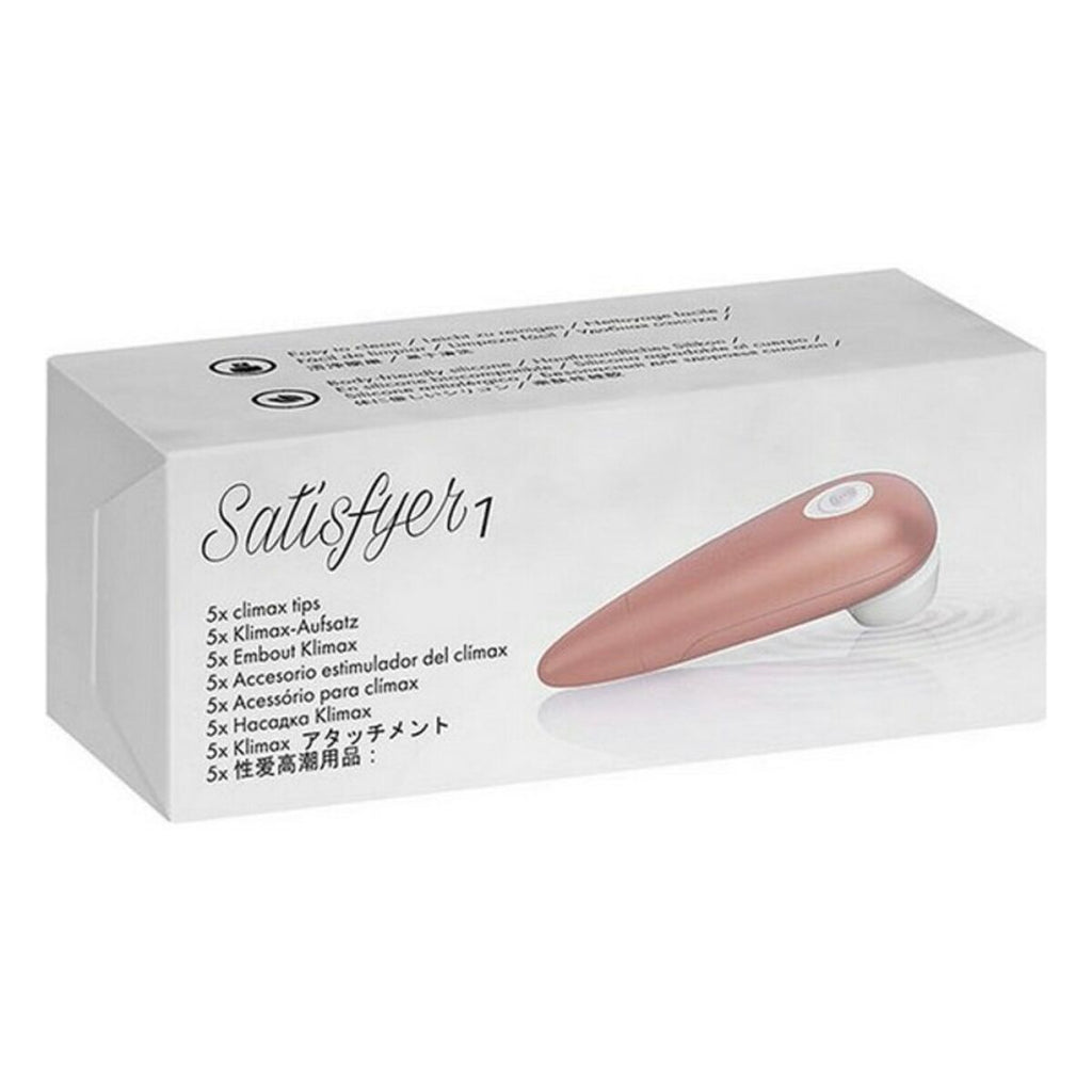  Cabezal de recambio blanco para succionador Satisfyer 1 Next Generation, de silicona médica, hipoalergénico y fácil de limpiar