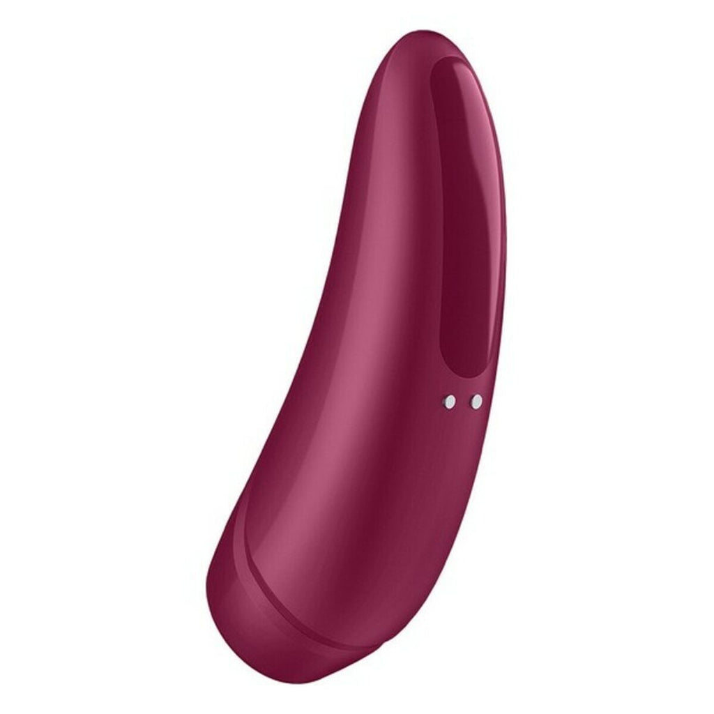 Satisfyer Curvy 1+ Burdeos succionador de clítoris silicona médica con app y 10 modos de vibración