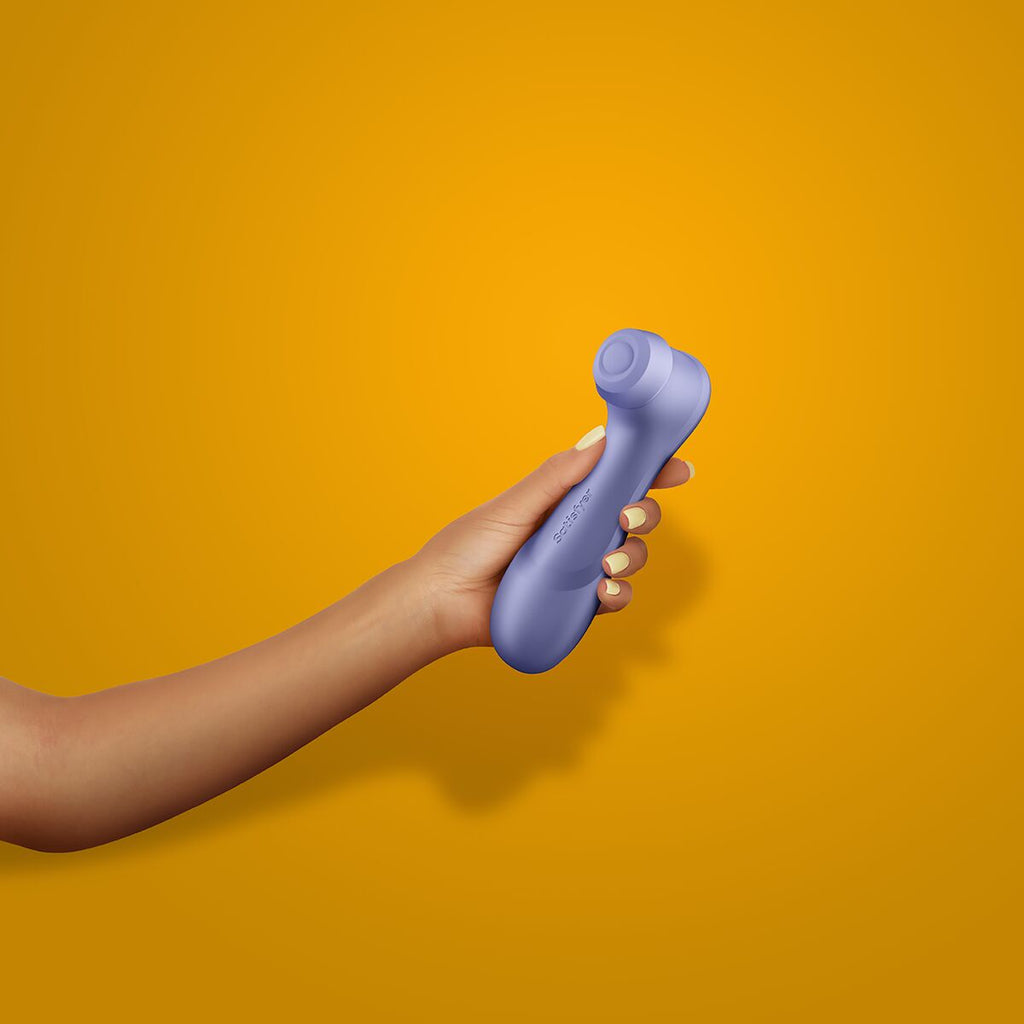 Succionador de clítoris Satisfyer PRO 2 Generation 3 morado con tecnología Air-Pulse, recargable y resistente al agua