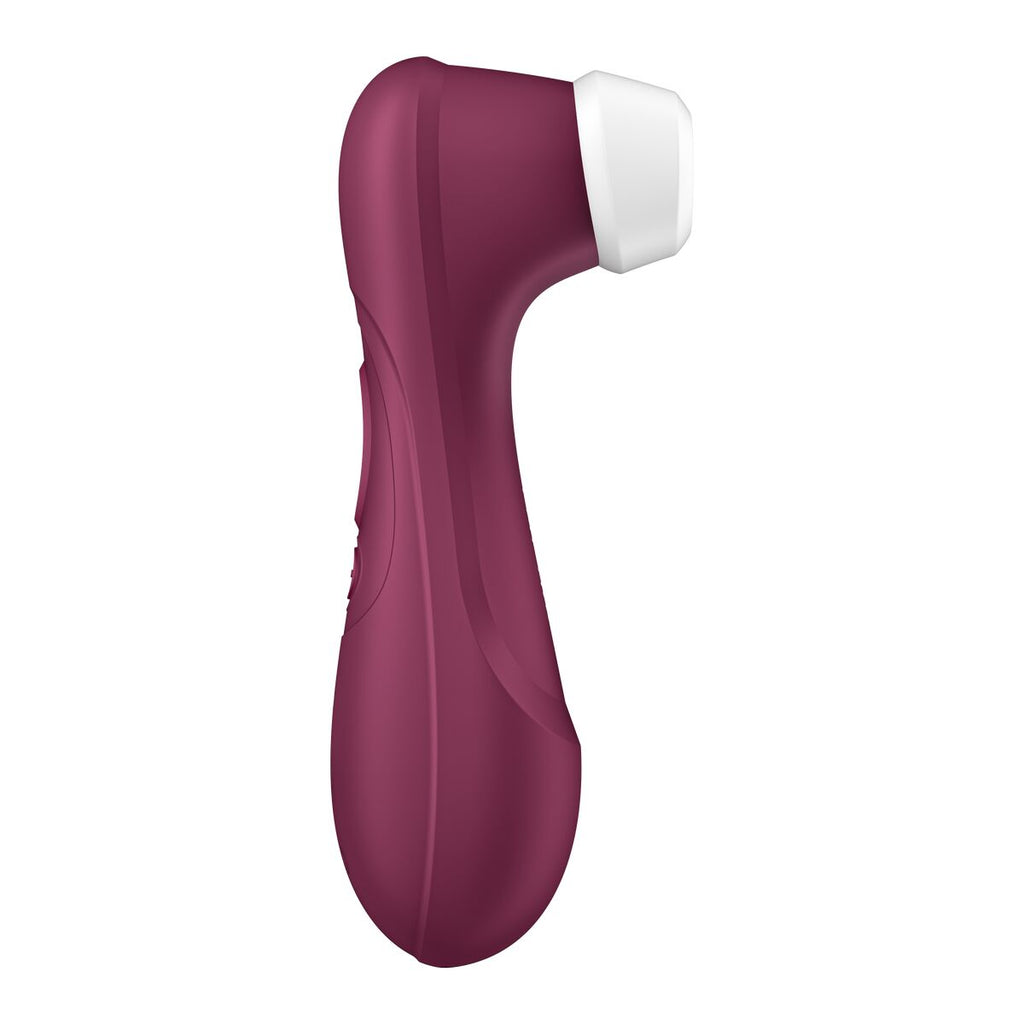 Succionador de clítoris Satisfyer PRO 2 Generation 3 rojo con ondas de presión, recargable y resistente al agua