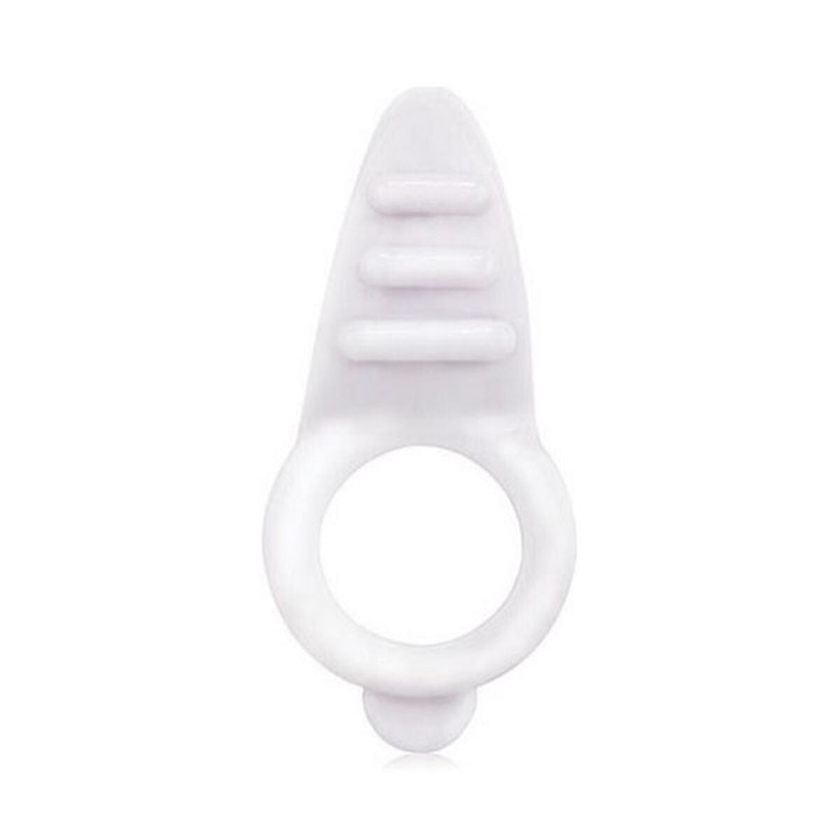 Anillo vibrador blanco The Screaming O Orbit con 3 velocidades y estimulación del clítoris