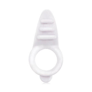Anillo vibrador blanco The Screaming O Orbit con 3 velocidades y estimulación del clítoris