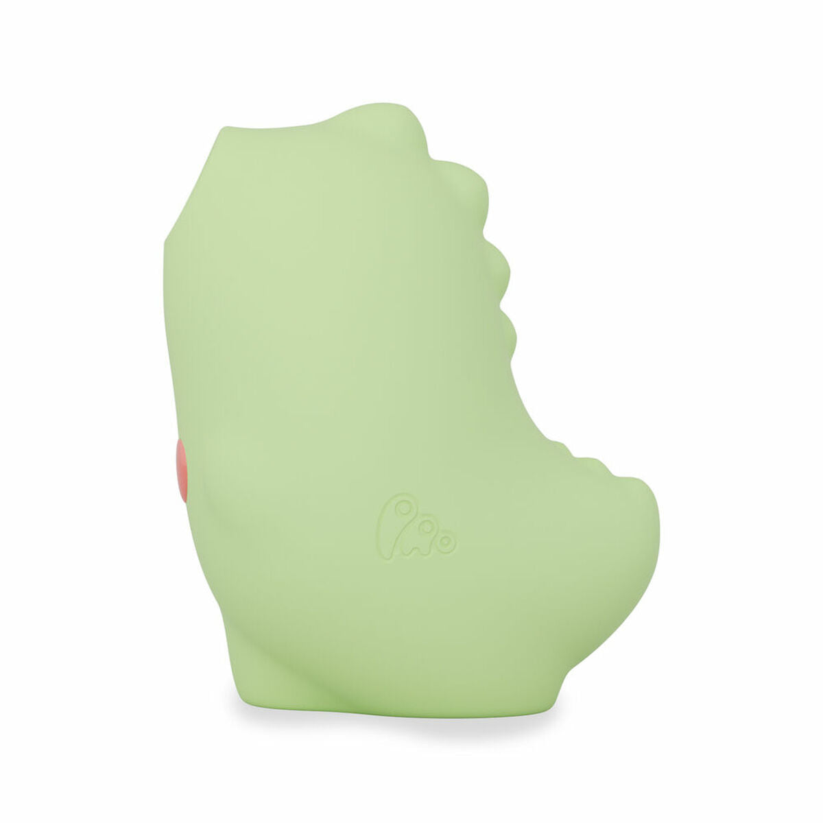 Succionador de clítoris MonsterPub MAGIC KISS GOKILLA Verde de silicona médica con control Bluetooth y vibración ajustable