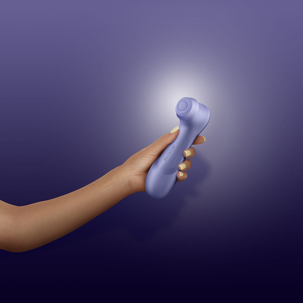 Succionador de clítoris Satisfyer Pro 2 Generation 3 Air Pulse color morado silicona médica envío discreto